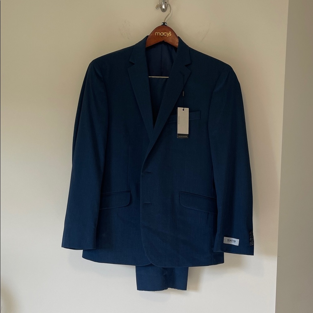 Kenneth Cole Men's Blue Suit